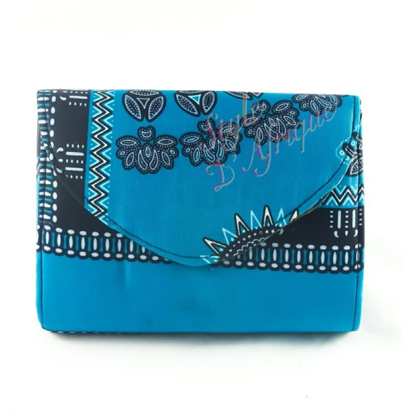 sac à main pochette wax et sandales ankara africain ethnique