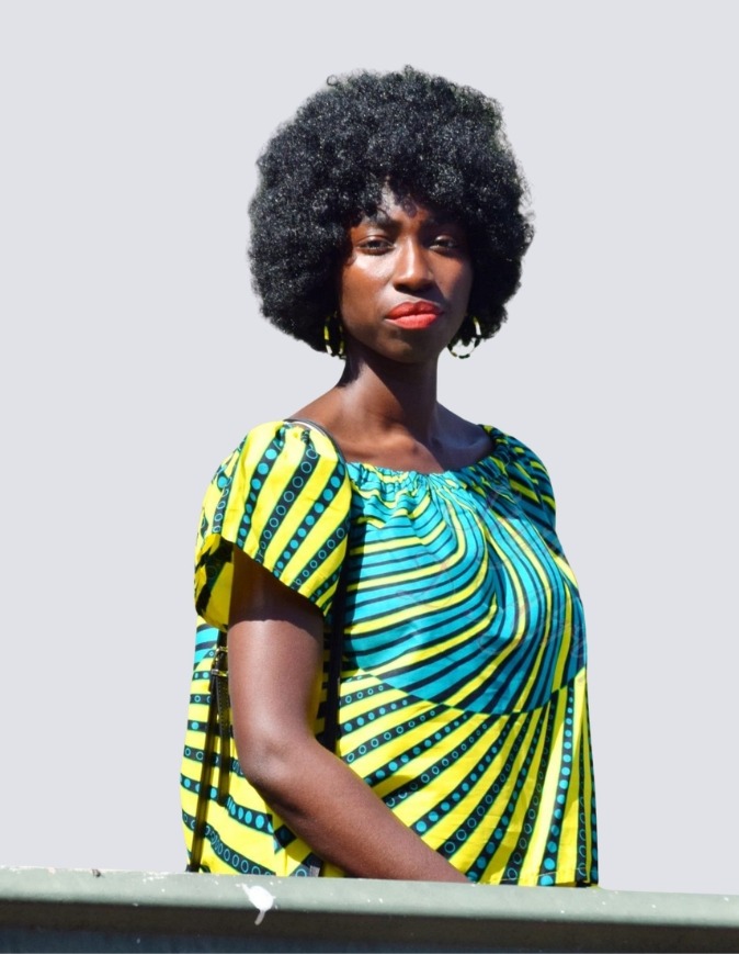 haut top africain peplum motifs wax été pour femme