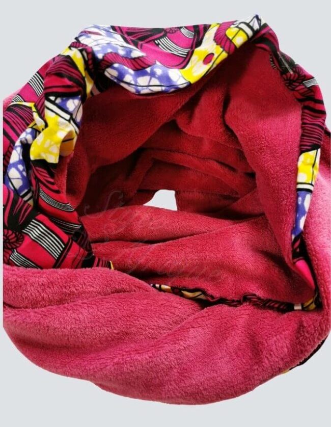 Snood "clochette" doublé polaire