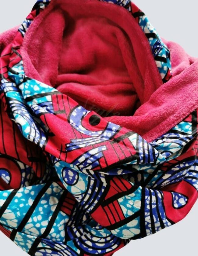 Snood "pilou pilou" doublé polaire