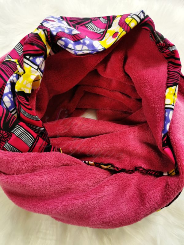 Snood "clochette" doublé polaire