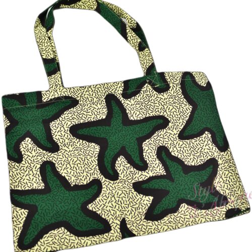 Tote bag wax sky totebag tote-bag Sac pochette wax africain ankara