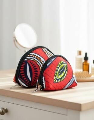 Ensemble portes monnaie wax