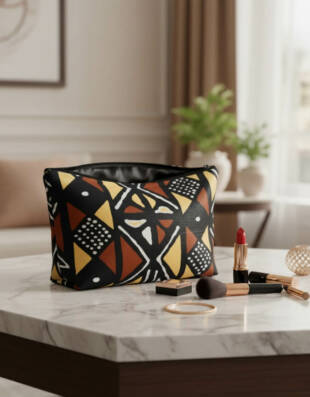 trousse de toilette bogolan