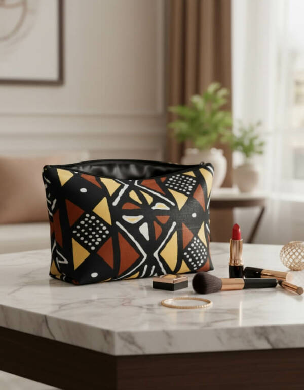 trousse de toilette bogolan