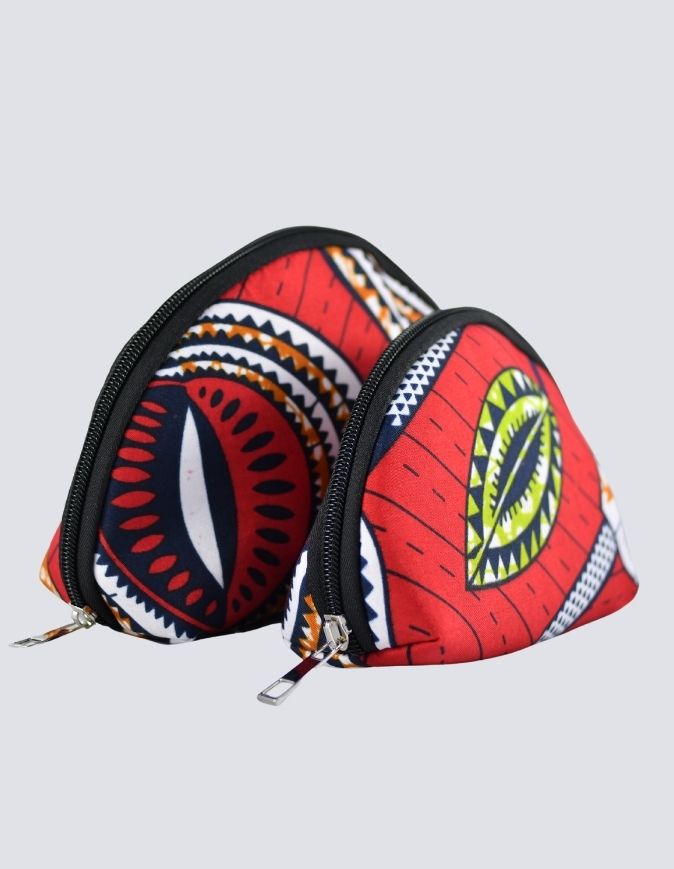 Ensemble portes monnaie wax
