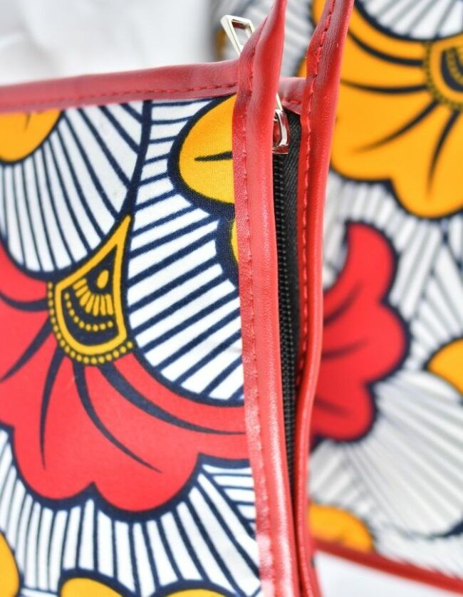 Trousse de toilette wax rouge – Image 4