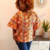 Haut KIMONO motifs wax