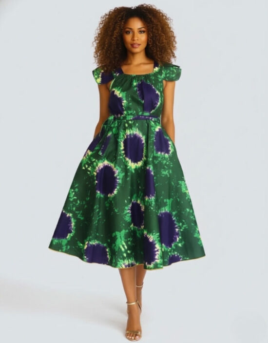 robe évasée wax africain femme. robe courte été wax africain bohème chic femme, robe de bal, robe été, robe de cérémonie femme, robe longue fleurie