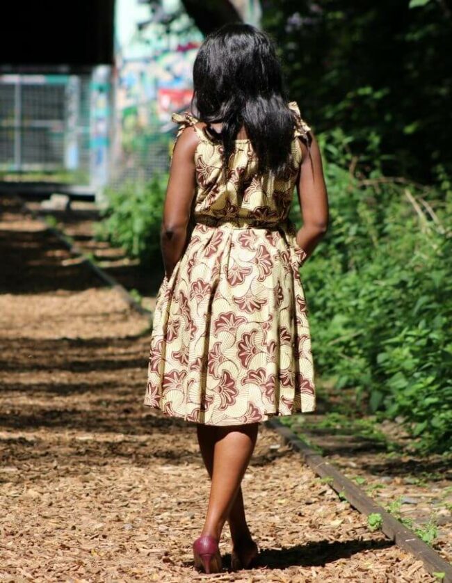 Robe été évasée fleurie robe évasée wax africain femme. robe courte été wax africain bohème chic femme, robe de bal, robe été, robe de cérémonie femme, robe longue fleurie