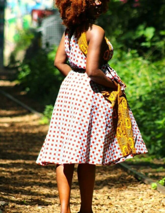 Robe été évasée violet robe évasée wax africain femme. robe courte été wax africain bohème chic femme, robe de bal, robe été, robe de cérémonie femme, robe longue fleurie