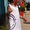 Robe fillette Tyna WAX été en tissu africain coton