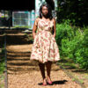 Robe été évasée fleurie robe évasée wax africain femme. robe courte été wax africain bohème chic femme, robe de bal, robe été, robe de cérémonie femme, robe longue fleurie