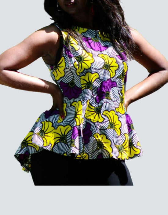 Top peplum valentina