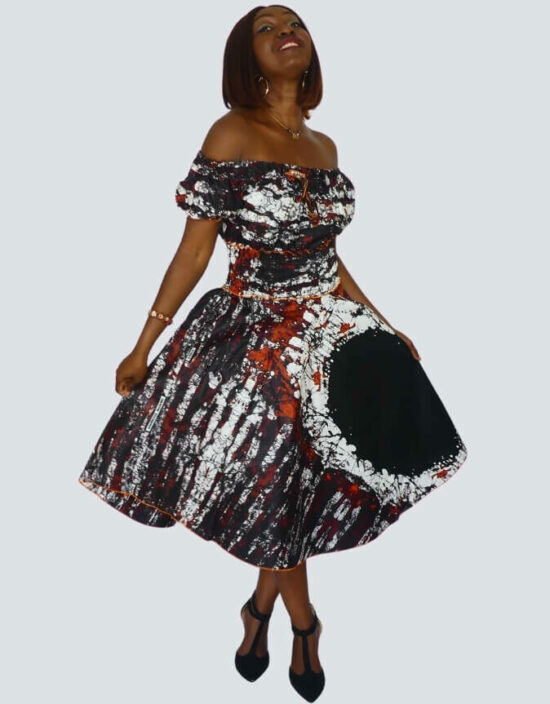 Robe été laurette bazin