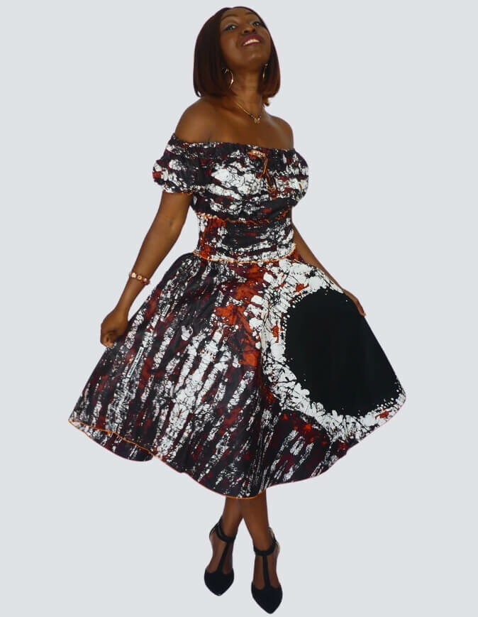 Robe été laurette bazin