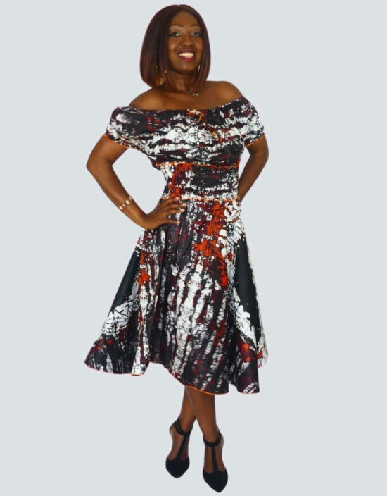 Robe été laurette bazin