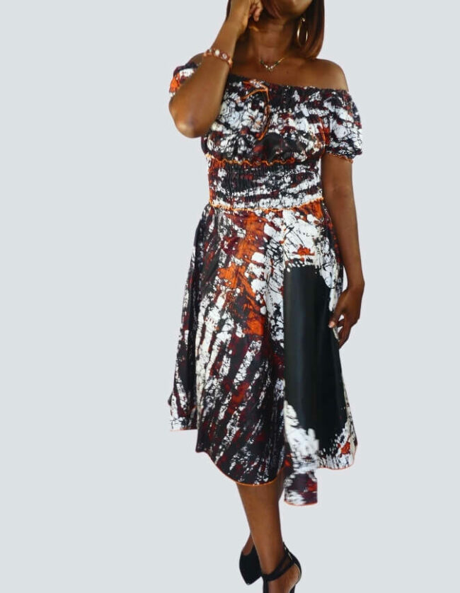Robe été laurette bazin