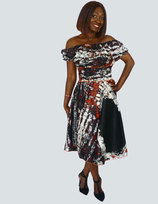Robe été laurette bazin