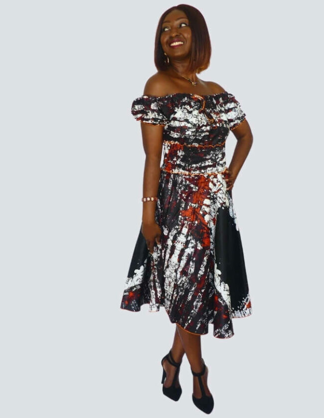 Robe été laurette bazin