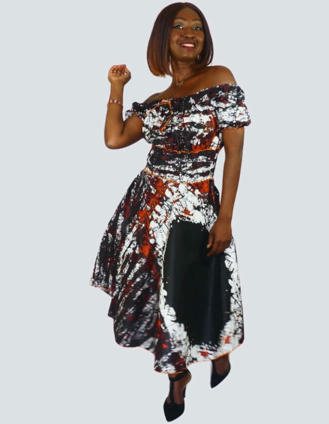Robe été laurette bazin