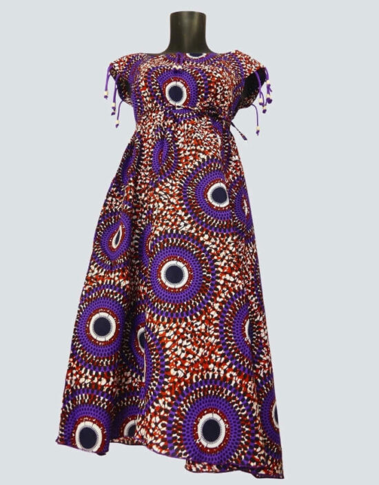 Jolie robe pati violet