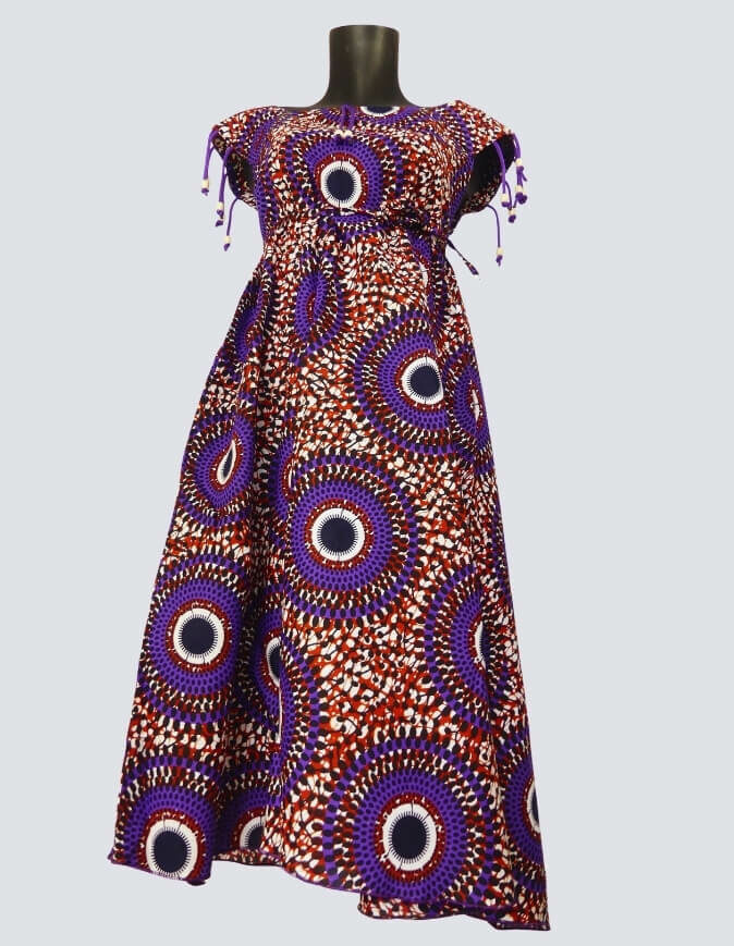 Jolie robe pati violet
