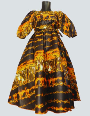 Robe Lulue évasée bazin