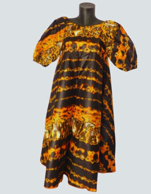 Robe Lulue évasée bazin
