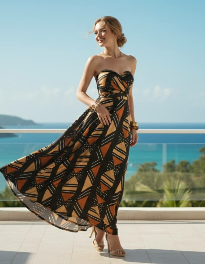 Robe BAMBARA violet