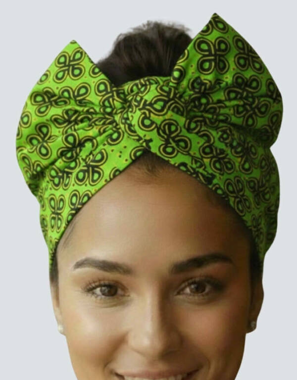 Turban Cassy vert Articulé
