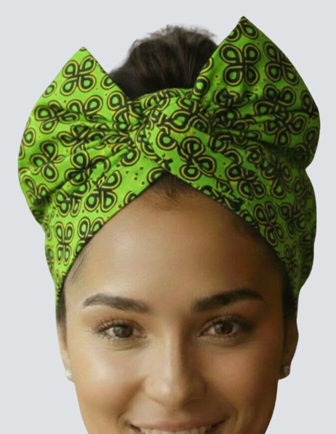 Turban Cassy vert Articulé
