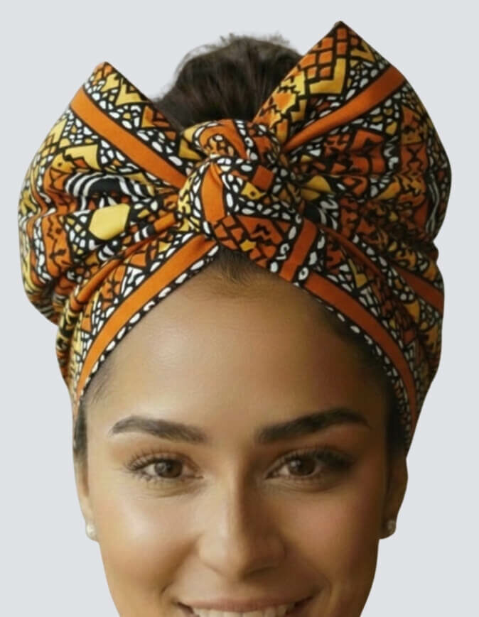Turban Cassy bogolan Articulé