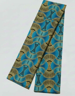 Turban Cassy turquoise Articulé