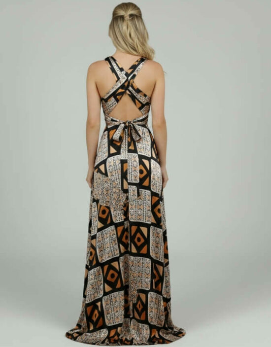 Robe BAMBARA Silk Bogolan bogolan robe silk soie africain femme été