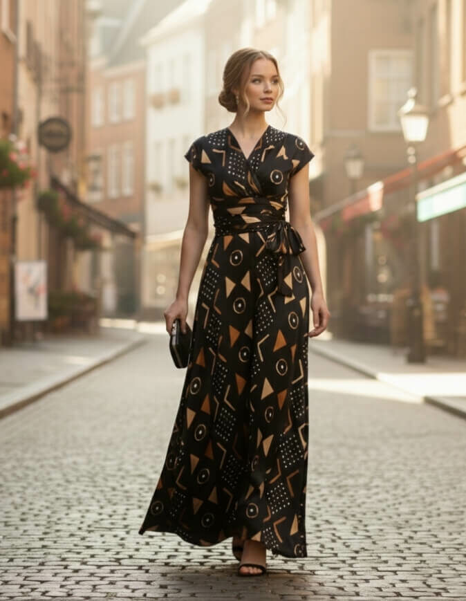 Robe BAMBARA Silk Bogolan bogolan robe silk soie africain femme été