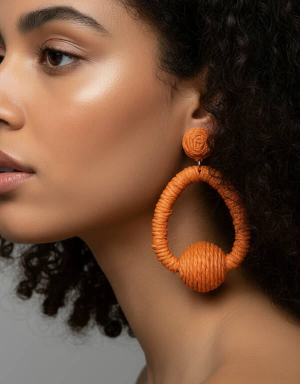 boucles d'oreilles créoles femme wax africain ethnique. bijoux wax femme africaine, bijoux fantaisie, breloque africaine, bijoux ethniques, bijoux bohème, bijoux traditionnel chic