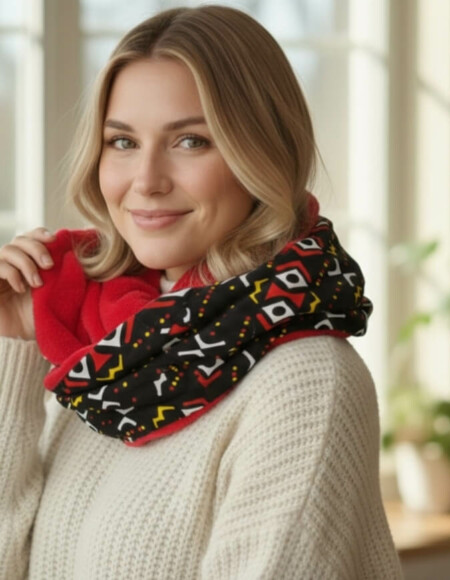 snood tour de cou mixte polaire