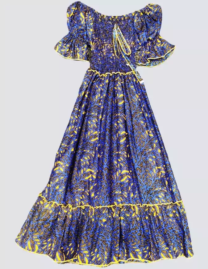 Jolie robe été évasée robe évasée wax africain femme. robe courte été wax africain bohème chic femme, robe de bal, robe été, robe de cérémonie femme, robe longue fleurie