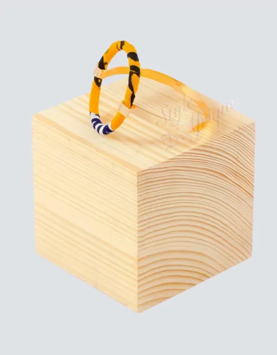 bracelet manchette wax rond