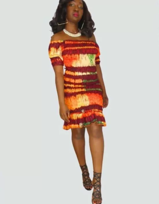 Robe été bazin lyly africain femme. robe courte été wax africain bohème chic femme, robe de bal, robe été, robe de cérémonie femme, robe longue fleurie