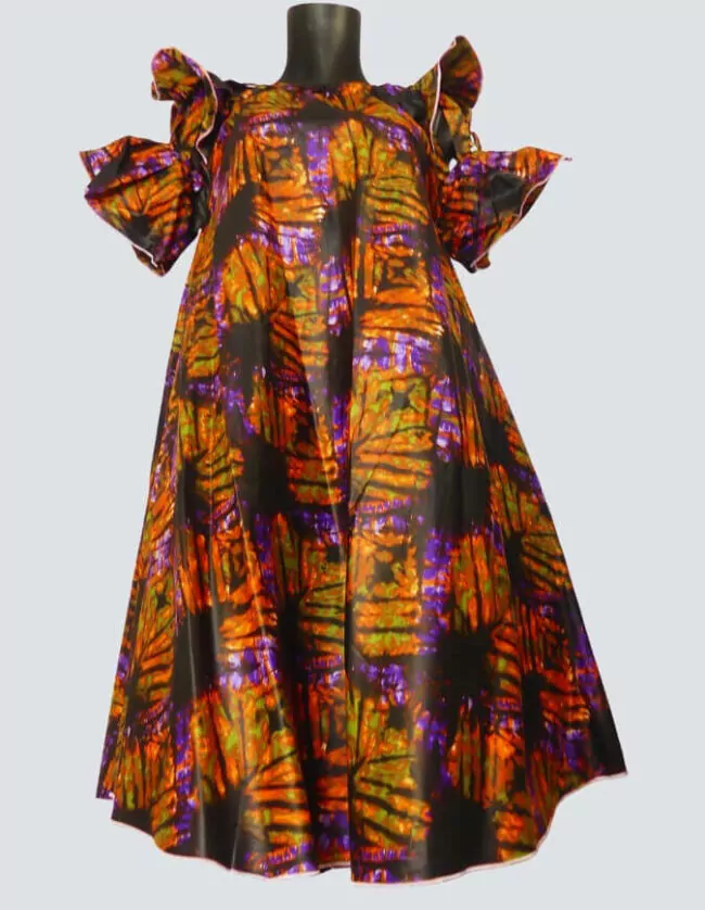 Robe Séné évasée bazin