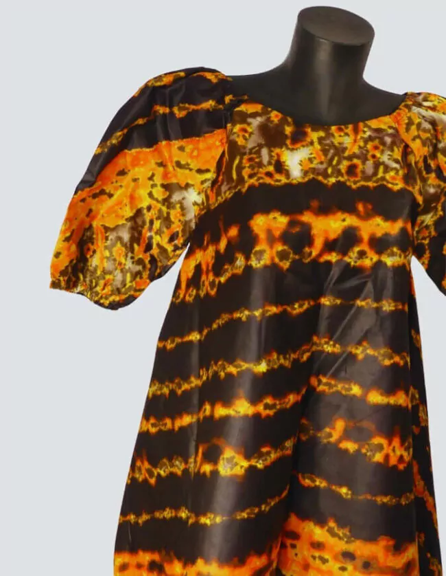Robe Lulue évasée bazin