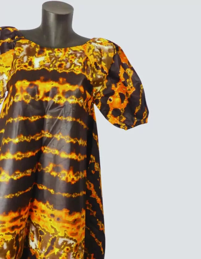 Robe Lulue évasée bazin
