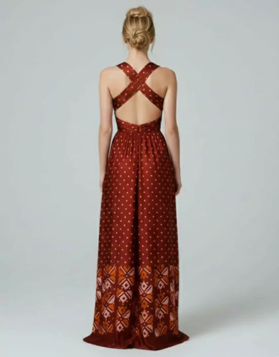 Robe BAMBARA rouge